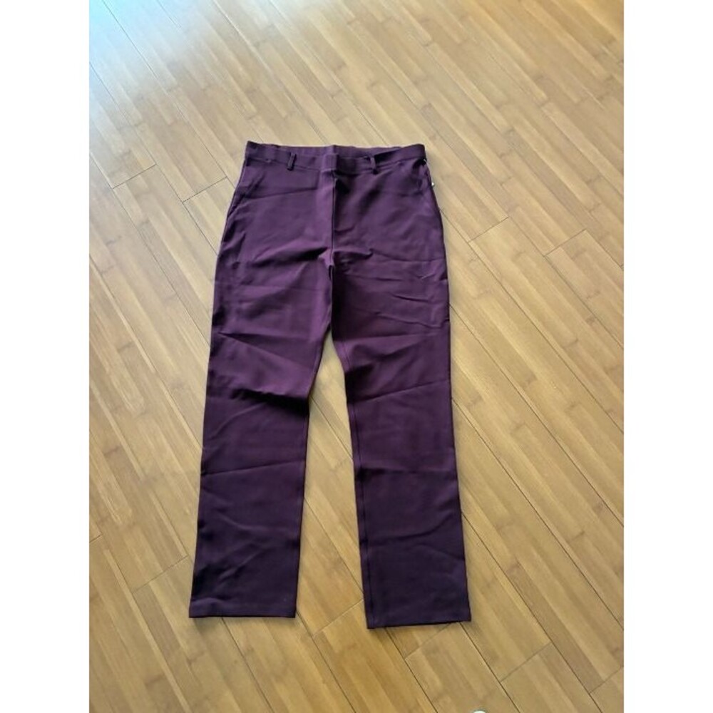 Quince Women's Burgundy Dress Pants XL